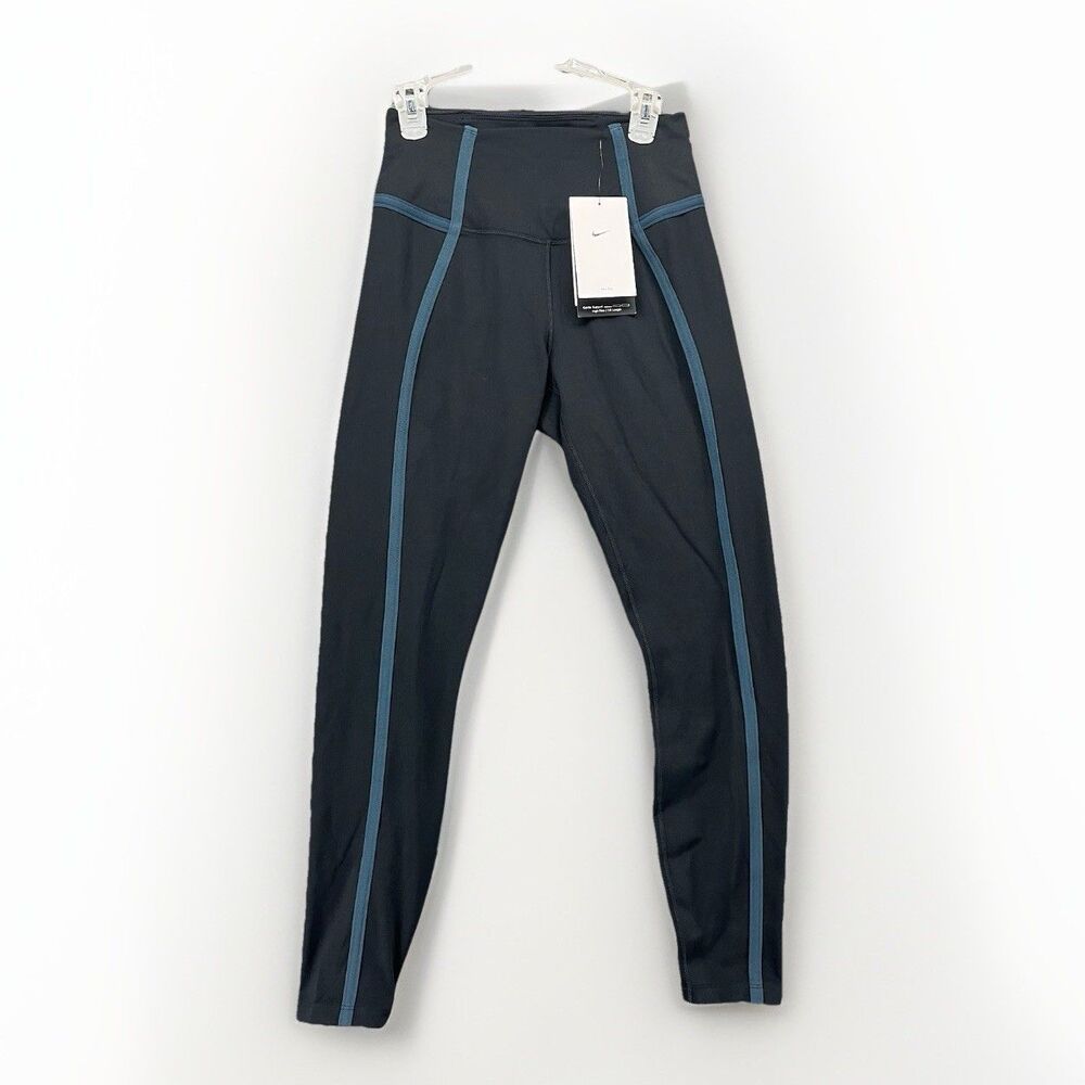 NWT NIKE Women's One High Waisted 7/8‎ Leggings Size Ex Small Black MSRP $70.00